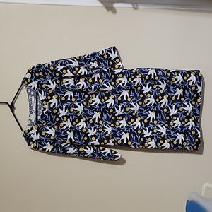 Boden Dress dove Christmas a line